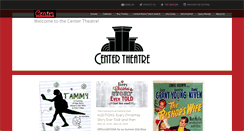 Desktop Screenshot of centertheatre.org